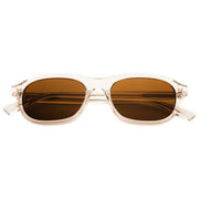 MessyWeekend Travis Blue Light Reading Glasses - Brown/Paloma Beige
