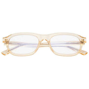 Lunettes de lecture MessyWeekend Travis à lumière bleue - Transparent/Jaune Sol