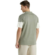 Original Creator Art of Doing Not Doing Colour Block Pique Polo Shirt - Slate Green