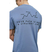 Original Creator Path T-Shirt - Cerulean Blue
