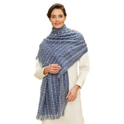 Powder Dakota Cosy Scarf - Denim Blue