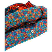 Powder Lux Velvet Quilted Tote Bag - Chrysanthemum Blue