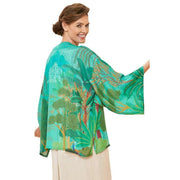 Powder Secret Paradise Kimono Jacket - Aqua Blue