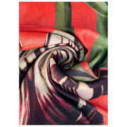 Écharpe portefeuille en laine Powder Tulip - Rouge