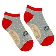 Powder Winters Night Trainer Socks - Pale Blue