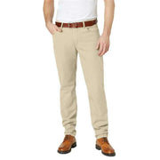 Redpoint Milton 5-Pocket Elasticated Waistband Modern Fit Jeans - Beige