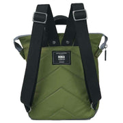 Roka Bantry B Small Black Label Recycled Nylon Backpack - Avocado Green