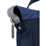 Roka Bantry B Small Indigo Tonal Recycled Canvas Backpack - Indigo Purple