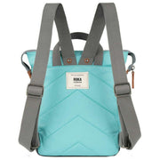 Roka Bantry B Small Recycled Nylon Backpack - Aquatic Awe Blue