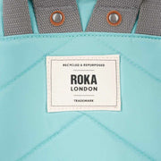 Roka Bantry B Small Recycled Nylon Backpack - Aquatic Awe Blue