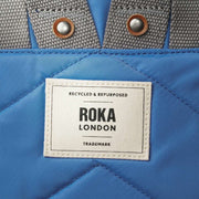 Roka Bantry B Small Recycled Nylon Backpack - Seaport Blue