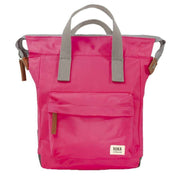 Roka Bantry B Small Recycled Nylon Backpack - Sparkling Cosmo Pink