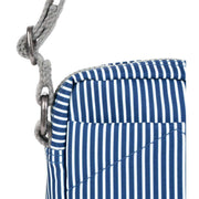 Roka Bond Hickory with Red Recycled Canvas Crossbody Bag - Red/Blue/White