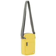 Roka Bond Recycled Canvas Crossbody Bag - Lemonade Yellow