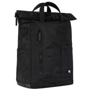 Roka Camden P Medium Black Label Recycled Nylon Backpack - All Black