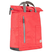 Roka Camden P Medium Recycled Nylon Backpack - Poppy Red