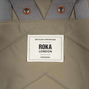 Roka Camden P Medium Recycled Nylon Backpack - Taupe Green