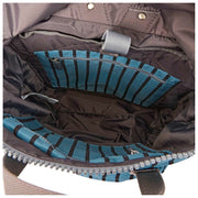 Sac à dos Roka Canfield B Medium en toile recyclée - Rayure bleue