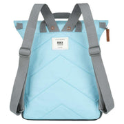 Roka Canfield B Medium Recycled Nylon Backpack - Canal Blue