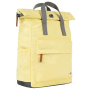 Roka Canfield B Medium Recycled Nylon Backpack - Citron Yellow