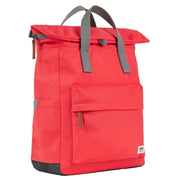 Roka Canfield B Medium Recycled Nylon Backpack - Poppy Red