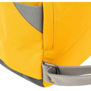 Roka Canfield B Medium Recycled Nylon Backpack - Saffron Yellow