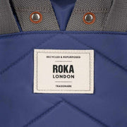 Roka Canfield B Small Recycled Nylon Backpack - Indigo Purple