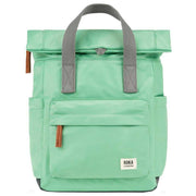Roka Canfield B Small Recycled Nylon Backpack - Matcha Green