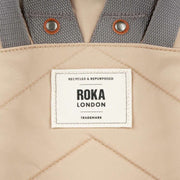 Roka Canfield B Small Recycled Nylon Backpack - Sand Beige