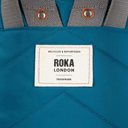 Roka Canfield B Small Recycled Nylon Backpack - Sapphire Blue