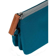 Roka Carnaby Small Recycled Canvas Wallet - Sapphire Blue