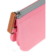 Roka Carnaby Small Recycled Canvas Wallet - Tulip Pink