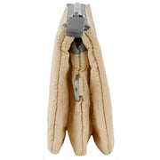 Roka Carnaby Small Talson Wallet - Biscotti Cream