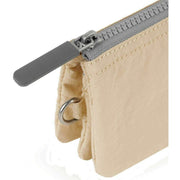 Roka Carnaby Small Talson Wallet - Biscotti Cream