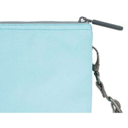 Roka Carnaby XL Recycled Canvas Crossbody Bag - Ice Blue