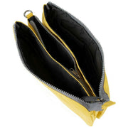 Roka Carnaby XL Recycled Canvas Crossbody Bag - Lemonade Yellow