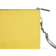Roka Carnaby XL Recycled Canvas Crossbody Bag - Lemonade Yellow