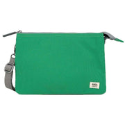 Roka Carnaby XL Recycled Canvas Crossbody Bag - Mountain Green