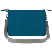 Roka Carnaby XL Recycled Canvas Crossbody Bag - Sapphire Blue