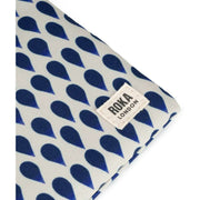 Roka Chelsea Denim Rain Recycled Canvas Sling Bag - Blue/White