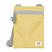 Roka Chelsea Sustainable Nylon Pocket Sling Bag - Bamboo Yellow