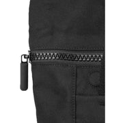 Roka Finchley A All Black Medium Recycled Canvas Backpack - Ash Black