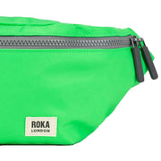 Roka Jubilee Medium Recycled Nylon Sling Bag - Shamrock Green