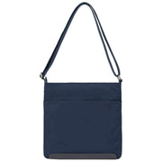 Roka Kennington B Medium Indigo Tonal Recycled Canvas Crossbody Bag - Indigo Purple