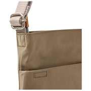 Roka Kennington B Medium Recycled Nylon Crossbody Bag - Army Brown