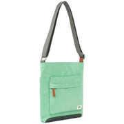 Roka Kennington B Medium Recycled Nylon Crossbody Bag - Matcha Green