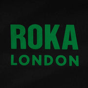 Roka Notting Hill Small Tote Bag - Black/Emerald Green