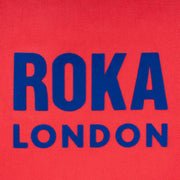 Roka Notting Hill Small Tote Bag - Raspberry Red/Blue