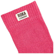 Chaussettes Roka Wimbledon Crew - Rouge Granité