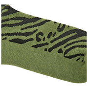 Chaussettes Roka Wimbledon Crew - Vert Artichaut Animal Mixte